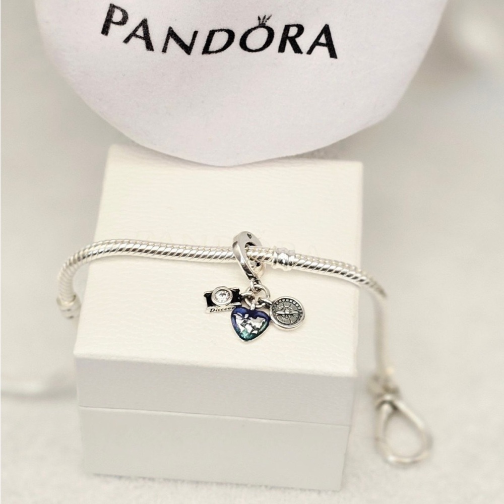 Pandora // Camera // Heart // Compass // Triple // Dangle // Pandora Charm